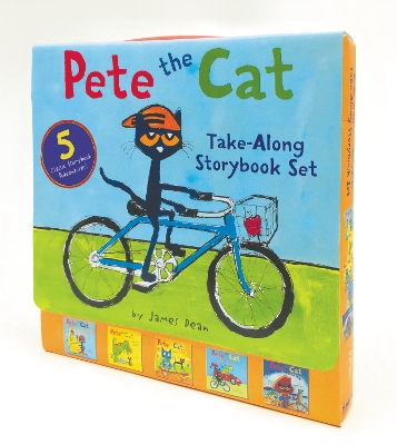 Pete the Cat Take-Along Storybook Set: A Box of 5 Books