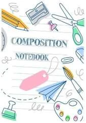 Composition Notebook: Cute Wide Ruled Paper Notebook Journal Marbled Wide Ruled Notebook For School Wide Blank Lined Workbook for Kids