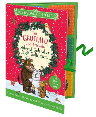 The Gruffalo and Friends Advent Calendar Book Collection: Count down to Christmas with 24 mini activity books!