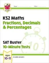 KS2 Maths SAT Buster 10-Minute Tests - Fractions, Decimals & Percentages (for the 2026 tests)