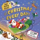 Jay Runs Away: It's Christmas Every Day!: With 6 festive fold-out letters
