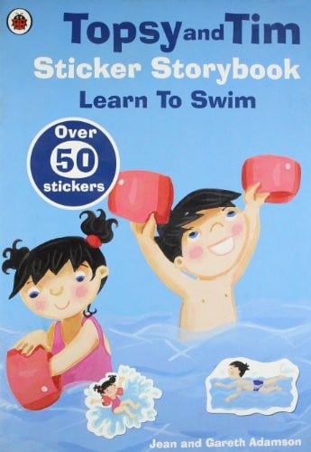 Topsy and Tim Sticker Storybook: Learn to Swim