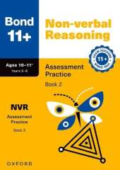 Bond 11+ Non-verbal Reasoning Assessment Practice Age 10-11+ Book 2