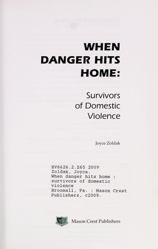 When Danger Hits Home: Survivors of Domestic Violence