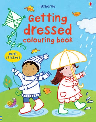Getting Dressed Colouring Book with Stickers