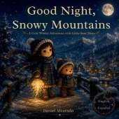 Good Night, Snowy Mountains: A Cozy Winter Adventure with Little Bear Finn