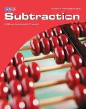 Corrective Mathematics Subtraction, Teacher Materials