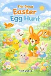 The Great Easter Egg Hunt: A Sweet Easter Bunny Adventure About Sharing, Kindness, and Teamwork for Kids Ages 4-8