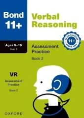 Bond 11+ Verbal Reasoning Assessment Practice Age 9-10 Book 2