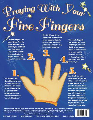 Praying With Your Fingers - Prayer Card, Catholic (25 pack)