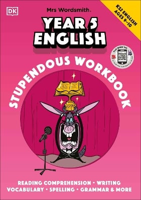 Mrs Wordsmith Year 5 English Stupendous Workbook, Ages 9–10 (Key Stage 2): with 3 months free access to Word Tag, Mrs Wordsmith's fun-packed, vocabulary-boosting app!