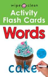 Words: Wipe Clean Activity Flashcards