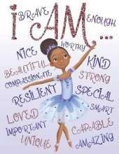 I Am: Positive Affirmations - Coloring Book for Young Black Girls - African American Children Books