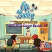 Life of Bailey Learning Is Fun Series: Counting Monkeys on Bicycles