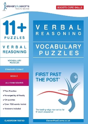 11+ Puzzles Vocabulary Puzzles Book 2