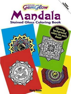 Gemglow Stained Glass Coloring Book: Mandala