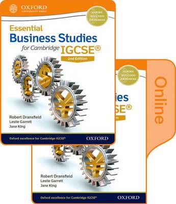 Essential Business Studies for Cambridge IGCSE: Print and Online Student Book Pack