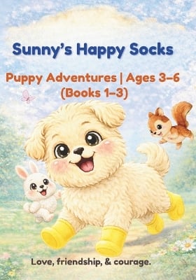 Sunny's Happy Socks: Puppy Adventures for Ages 3-6: Books 1-3 Collection