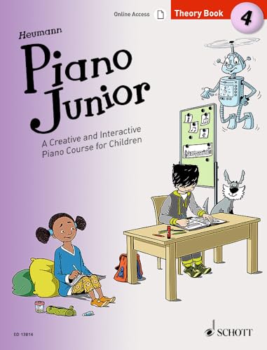 Piano Junior: Theory Book 4: A Creative and Interactive Piano Course for Children