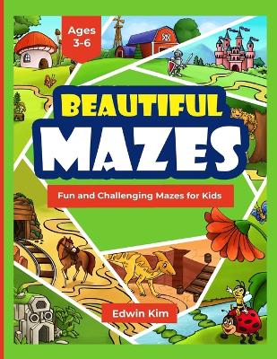 Beautiful Mazes: Fun and Challenging Mazes For Kids Ages 3-6
