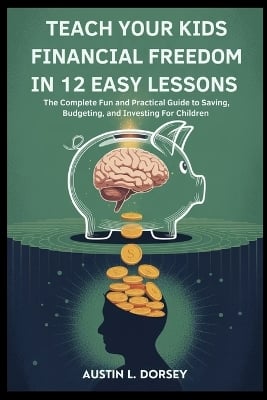Teach Your Kids Financial Freedom In 12 Easy Lessons: The Complete Fun and Practical Guide to Saving, Budgeting and Investing For Children