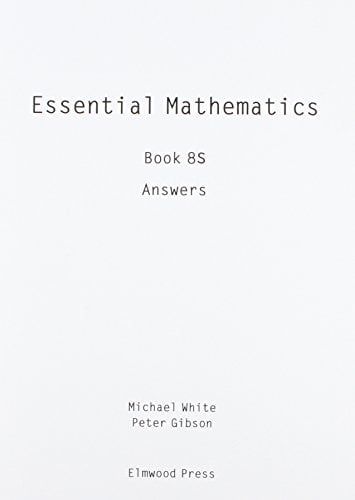 Essential Maths 8S Answers
