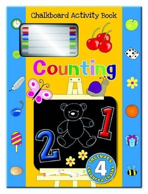 Counting Chalkboard Activity Book: Chalkboard Learning Activity Book
