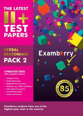 11+ Test Papers - Verbal Reasoning Pack 2