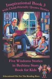 Inspirational Book 3 with Child-Friendly Quotes Stories: Five Wisdoms Stories in Bedtime Story Book for Kids