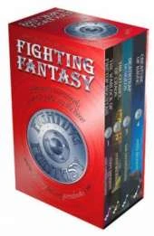 Fighting Fantasy Box Set: (Warlock of Firetop Mountain, Citadel of Chaos, Deathtrap Dungeon, Creature of Havoc)