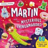 Stickery Stories: Martin and the Mysterious Thingamabobs - fantasy adventure sticker activity storybook for 4-8 year olds!