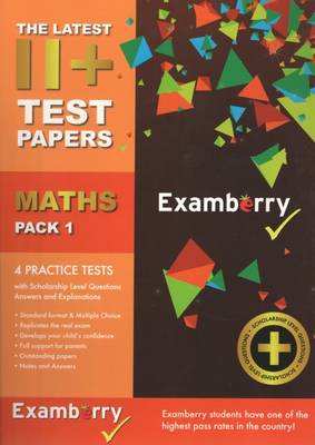 11+ Test Papers Maths Pack 1