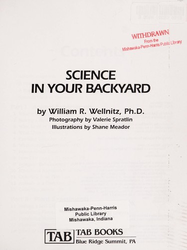 Science in Your Backyard