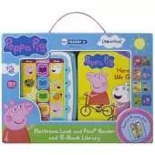 Peppa Pig: Me Reader Jr Electronic Look and Find Reader and 8-Book Library Sound Book Set: Me Reader Jr: Electronic Look and Find Reader and 8-Book Library