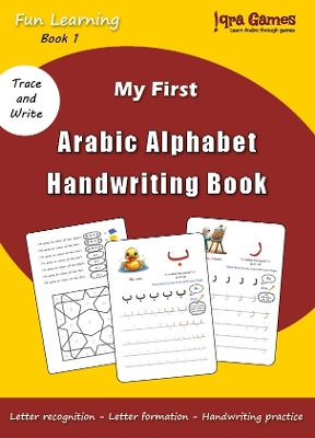 My First Arabic Alphabet Handwriting Book