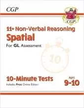 11+ GL 10-Minute Tests: Non-Verbal Reasoning Spatial - Ages 9-10 (with Online Edition)