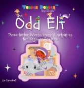 The Odd Elf: Three-letter Words Story and Activity Book for Beginner Readers