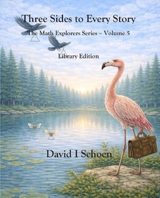 Three Sides to Every Story: Library Edition: The Math Explorers Series - Volume 5 - Triangles and Friends (and a little night music)
