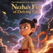 Nezha's Fire of Defying Fate Picture Story Book - Investiture of the Gods: The Tribulation of the Spiritual Pearl