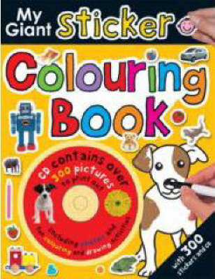 My Giant Sticker Colouring Book