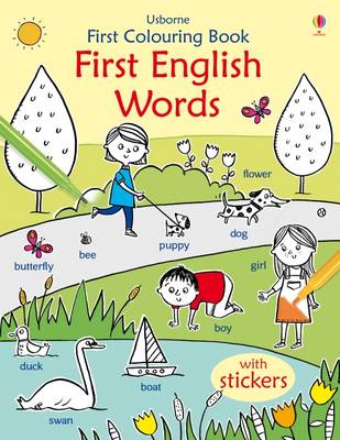 First Colouring Book First English