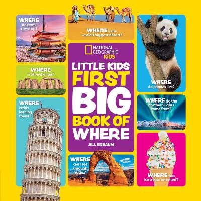 Little Kids First Big Book of Where: Fact-Filled Fun Book About Where Things are
