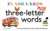 Three-Letter Words - Flash Cards: 50 word and picture cards, with learning tips