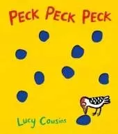 Peck Peck Peck: From the creator of Maisy – an interactive funny rhyming board book for babies and toddlers about a woodpecker, with holes on every page