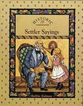 Settler Sayings