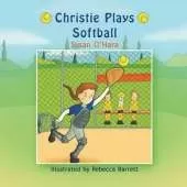 Christie Plays Softball