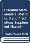 Essential Mathematical Methods 3 and 4 Solutions Supplement
