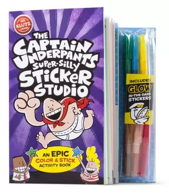 Captain Undies Super Silly Sticker Studio (Klutz)