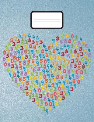 Math Notebook: Grid Paper Notebook 120 Sheets Large 8.5 x 11 Quad Ruled 5x5
