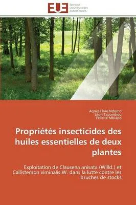 Proprietes Insecticides Des Huiles Essentielles de Deux Plantes